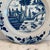 Ceramic Early Antique Dutch Delft Blue and White Landscape Plate or Platter For Sale - Image 7 of 12