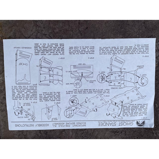 Vintage Movie Theater Standee Poster “ghost” Movie For Sale In Dallas - Image 6 of 6