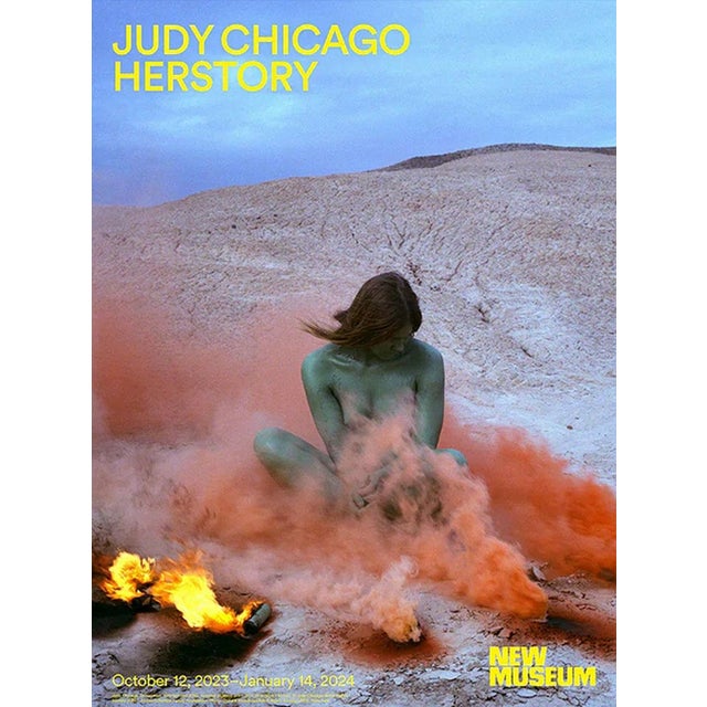 Judy Chicago Immolation Poster Dimensions: 18 x 24 in / 45 x 60,9 cm. Sold unframed