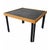 1950s Modern Coffee Table in Oak and Lacquered Wood, 1950s For Sale - Image 5 of 5