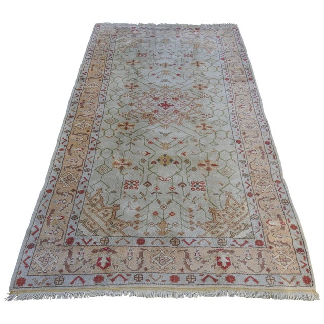 Early 20th Century Oushak Rug For Sale - Image 11 of 11