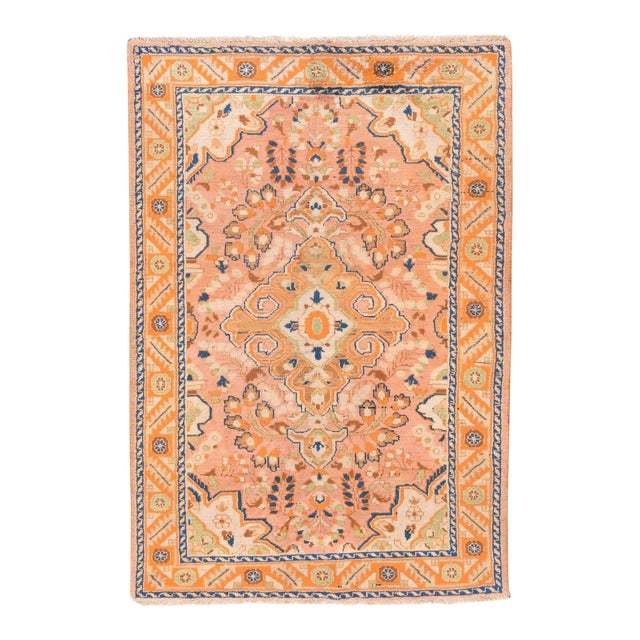 Vintage Tabriz Rug 4'2'' X 6'6'' For Sale