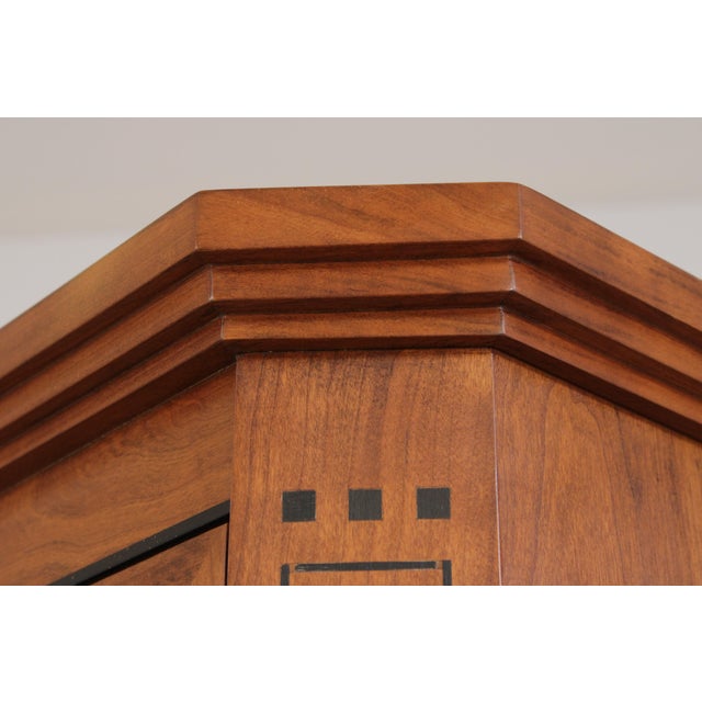 Stickley Cherry 21st Century Grandfather Clock For Sale - Image 10 of 18