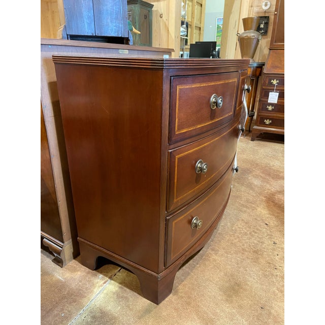 Traditional Lexington Palmer Home Collection Mahogany Bachelor Chest For Sale - Image 3 of 8