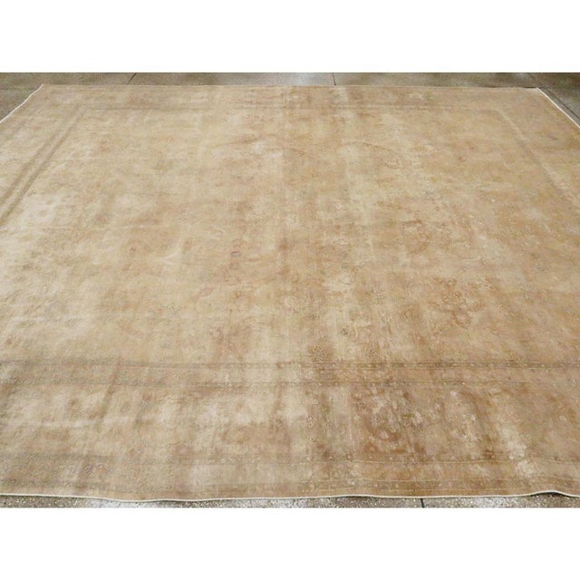 Sand Galerie Shabab Collection Early 20th Century Handmade Persian Tabriz Room Size Carpet For Sale - Image 8 of 10