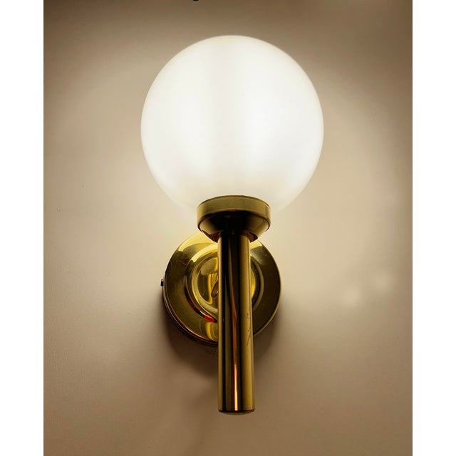 Vintage Danish Glass Sconces by Abo Reinders, Set of 3 For Sale - Image 12 of 15