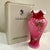 Fenton "Berries of Wild Rose" Art Glass Vase Limited Edition For Sale - Image 14 of 14