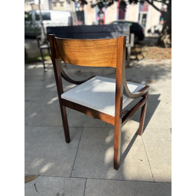 1960s Chaises in Wood from Silvio Cavatorta, Italy, 1960s, Set of 5 For Sale - Image 5 of 7