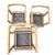 Vintage 70s MCM Style Bentwood Cantilever Upholstered Dining Chairs Set of 6 For Sale - Image 9 of 18