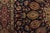 Tabriz Rug 6’6” X 9’7” Blue Wool Vintage Traditional Hand-Knotted Carpet For Sale - Image 11 of 15