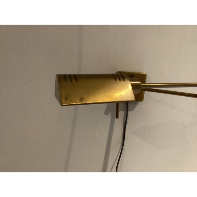 Brass Wall Lamp from Holtkotter, 1980s For Sale - Image 3 of 8