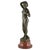 Art Deco Bronze Female Nude Sculpture – Alexandre Caron, 1920 An elegant and refined Art Deco bronze sculpture depicting a...