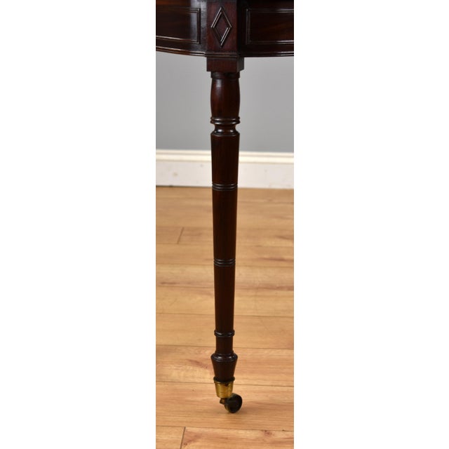Georgian Mahogany Tea Table, 1810s For Sale - Image 4 of 6