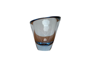 Mid-Century Danish Thule Series Glass Vase by Per Lütken for Holmegaard, 1950s