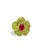 Early 21st Century Bochic "Orient" Natural Ruby & Peridot Cocktail Ring Set 18K Gold &Silver For Sale - Image 5 of 18