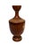 Mediterranean Greek Wood Lekythos by Contemporary 20th C. Greek Ceramist Amphora v. Pertacopoulos. For Sale - Image 3 of 10