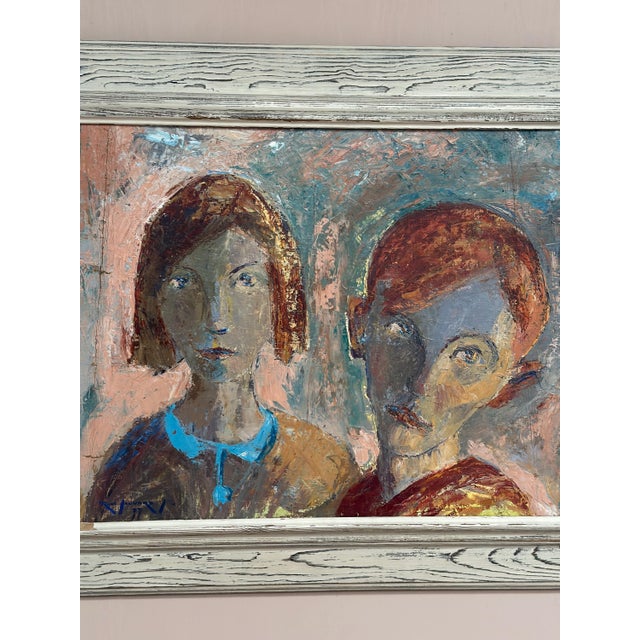 Rune Sigvard, Bortbytlingar, 1960s, Oil on Board, Framed For Sale - Image 15 of 18