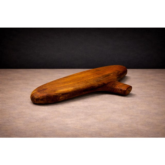Wood Small Cheese Board in Tzalam Wood, Taller Maya, Mexico, 2024 For Sale - Image 7 of 10