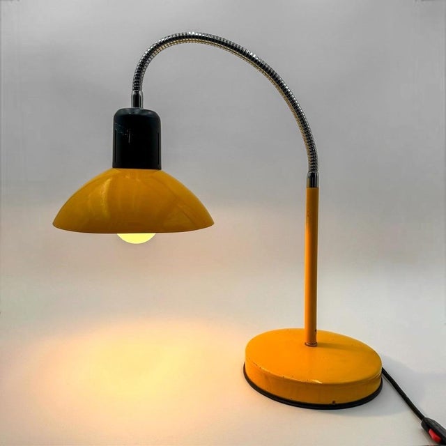 Space Age Desk Lamp from Veneta Lumi, Italy, 1970s For Sale - Image 10 of 11