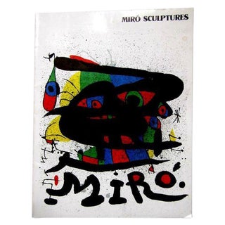 Miro 1971 Sculptures Catalog For Sale