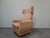 Mid-Century Modern Wingback Lounge Armchair on Castors in Upholstery, 1960 For Sale - Image 6 of 18