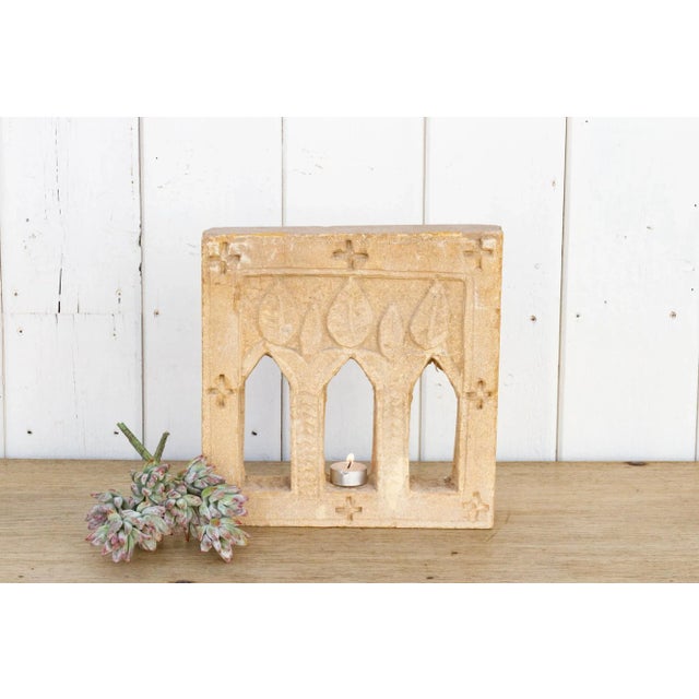 Vintage Indian Triple Arch Niche For Sale In Los Angeles - Image 6 of 7