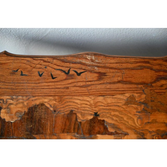 Vintage Wooden Serving Table, 1920s For Sale - Image 13 of 14