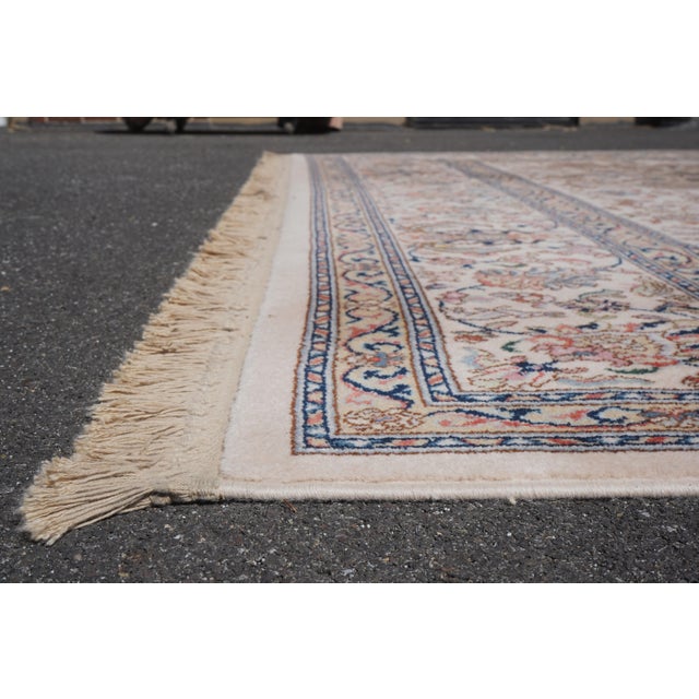 Age: Approx: 20 Years Old Details: Creme Background Consistent Pile Vibrant Colors & Pattern Grade 9 Out Of 10 Offered @...