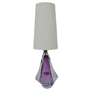 Table Lamp from Val Saint Lambert, 1950s For Sale