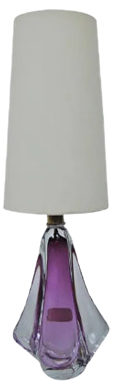 Table Lamp from Val Saint Lambert, 1950s