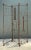 Late 20th Century Vintage Iron Abstract Figurative Folding Screen For Sale - Image 5 of 12