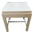 White Square Side Table For Sale
