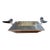 Vintage Art Deco Style Chrome Horn Tray For Sale