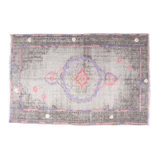 1960s Earth Tone Stripes & Minimalist Nomad Design For Sale