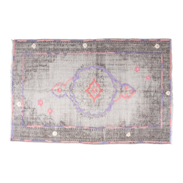 1960s Earth Tone Stripes & Minimalist Nomad Design For Sale