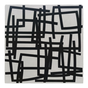 Contemporary Abstract Acrylic on Canvas Painting "Xxiv 28 180" by Pierre Muckensturm