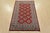Farmhouse Bokhara Jaldar Rug 4’1” X 6’3” Red Wool Tribal Hand-Knotted Oriental Carpet For Sale - Image 3 of 11
