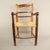 Rural Cherry Wood and Straw Armchair, France, 1840s For Sale - Image 9 of 10