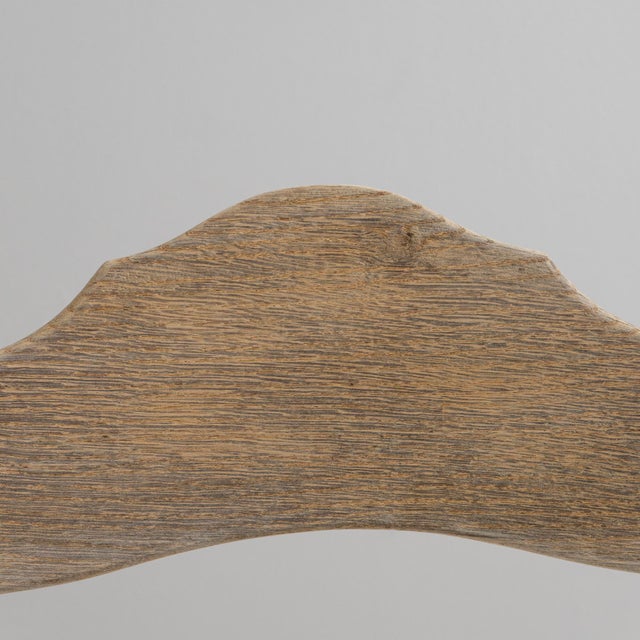 Mid 20th Century 20th Century French Oak Dining Chairs With Upholstered Seats - Set of 4 For Sale - Image 5 of 18