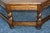 Baker Furniture Company Baker Oak and Burl Coffee Table Vintage Jacobean Style Octagonal For Sale - Image 4 of 13