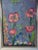 Abstract Mini Painting Midnight Garden by Elia Framed For Sale - Image 4 of 5