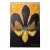 Original Painting Fleur De Lis by Ricco Rideaux New Orleans Artist For Sale