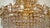 Gold Brass and Lead Crystal 5-Light Chandelier by Joska Bodenmais, 1970s For Sale - Image 8 of 11