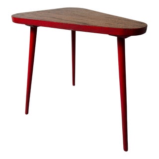 Vintage Tripod Side Table For Sale