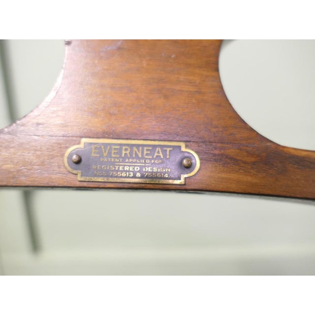 Mid-Century Modern Walnut Gentleman's Valet by Everneat, 1950 For Sale - Image 4 of 8