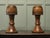 Large Turned Oak Wig Stands or Hat Displays, 1950, Set of 2 For Sale - Image 3 of 8
