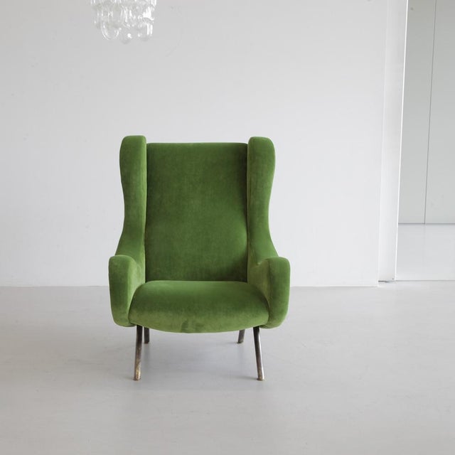 Arflex Italian Senior Lounge Chair by Marco Zanuso for Arflex, 1955 For Sale - Image 4 of 8