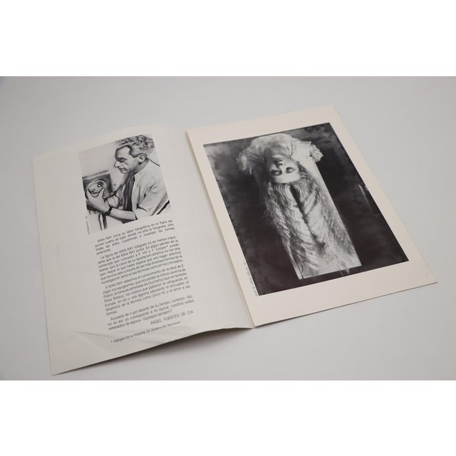 Man Ray Exhibition in Galeria Spectrum Zaragoza, 1986, Poster and Brochure - Set of 2 For Sale - Image 12 of 12