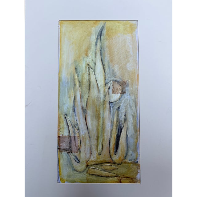 Abstract 1978 American Modernist Relief Painting From the Studio of Judy Pfaff With Anne Shields – Embossed Cotton Rag, High-Relief Landscape Figuration For Sale - Image 3 of 3