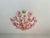 Vintage Murano Glass Floral Chandelier – Rare Deep Pink Flowers, Flush Mount For Sale - Image 17 of 18